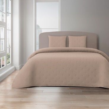 Cobertura Acolchoada Corfu Lisa - Cama Casal 140/160