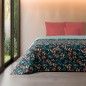 Cobertura Acolchoada Leaves Estampada - Cama Casal 160/180