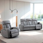 Set Sofás Relax 3+1 Lugares Kentucky