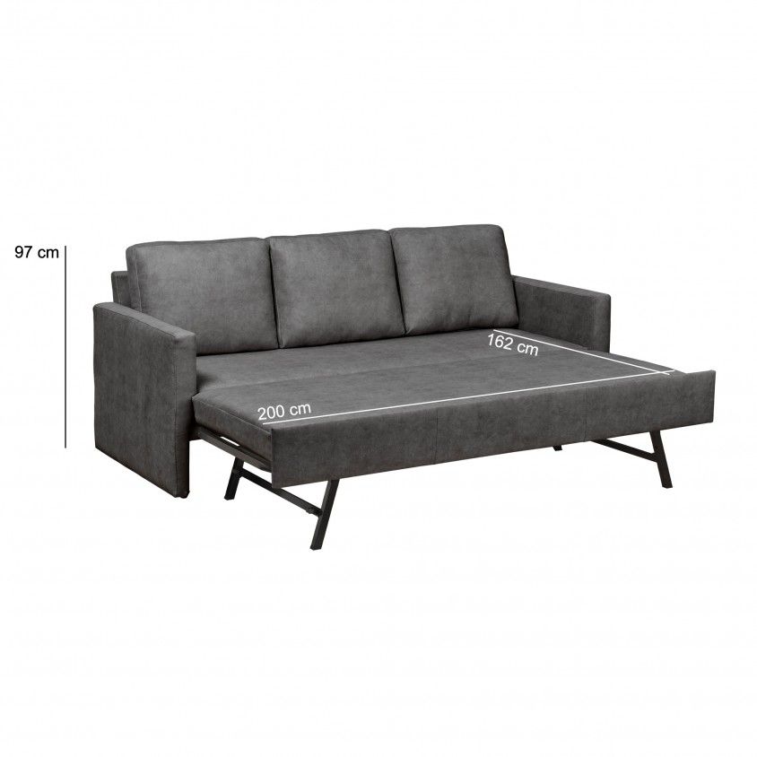 Sof 3 Lugares Maryland com Cama