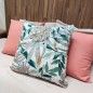 Almofada Acolchoada Monstera Estampada