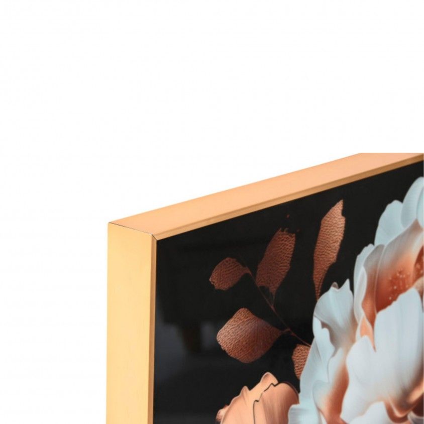 Quadro Mulher com Flores 80x3.5x80 Sortido 2 Modelos