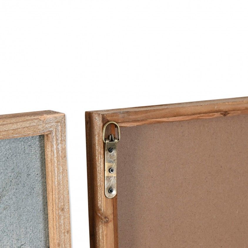 Conjunto 4 Quadros Cerejeira Azul