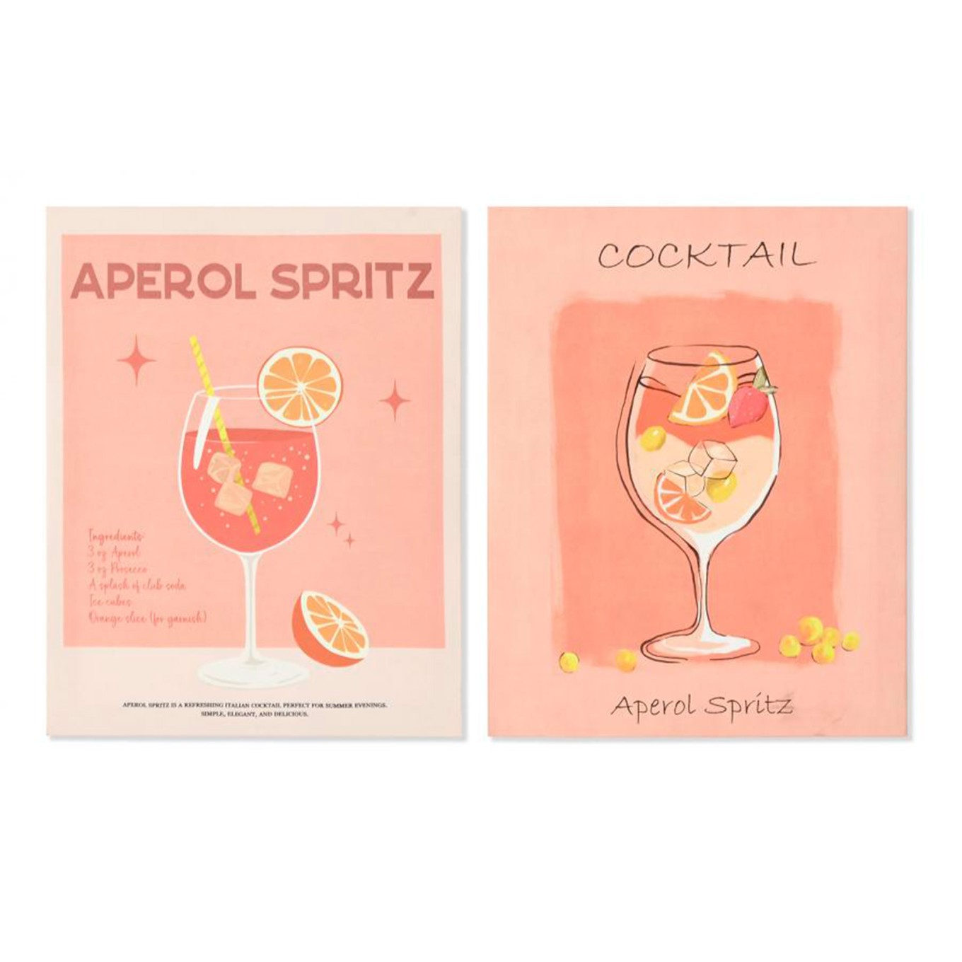 Quadro Aperol Sortido 2 Modelos