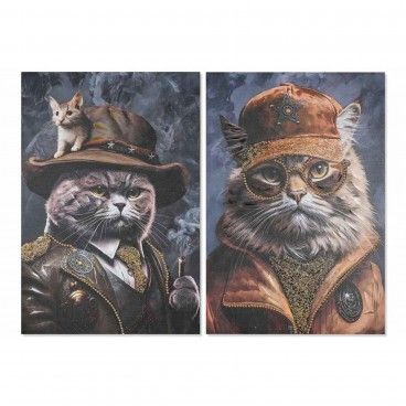 Quadro Gato Sortido 2 Modelos