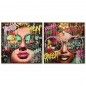 Quadro Mulher com culos 82x4x82 Sortido 2 Modelos