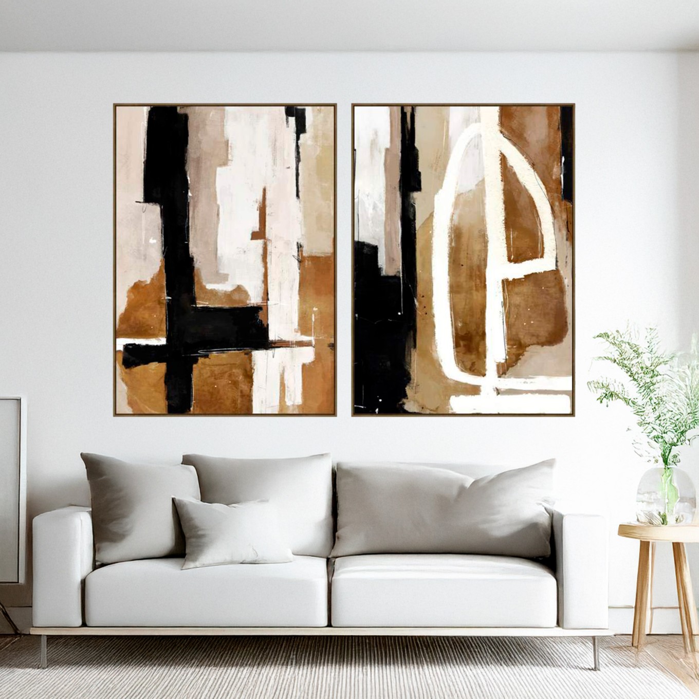 Quadro Abstrato 3D Sortido 2 Modelos
