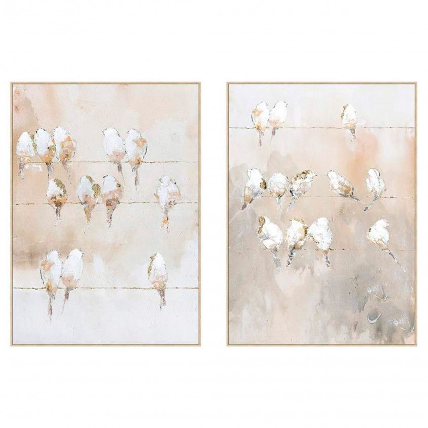 Quadro Pssaros Sortido 2 Modelos