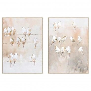 Quadro Pássaros Sortido 2 Modelos Quadro Pássaros Sortido 2 Modelos