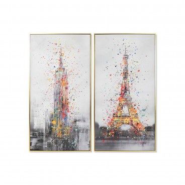 Quadro Paris/Nova Iorque Sortido 2 Modelos