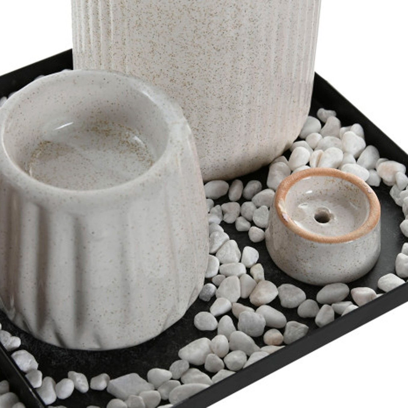 Conjunto 3 Ambientadores Cer�mica Mikado 14x14x10 Sortido