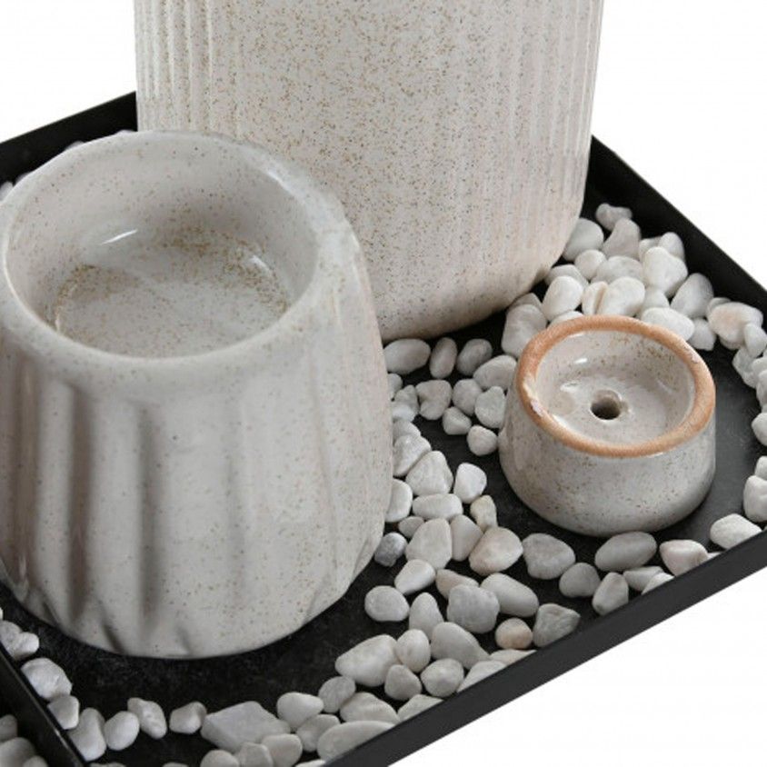 Conjunto 3 Ambientadores Cermica Mikado 14x14x10 Sortido
