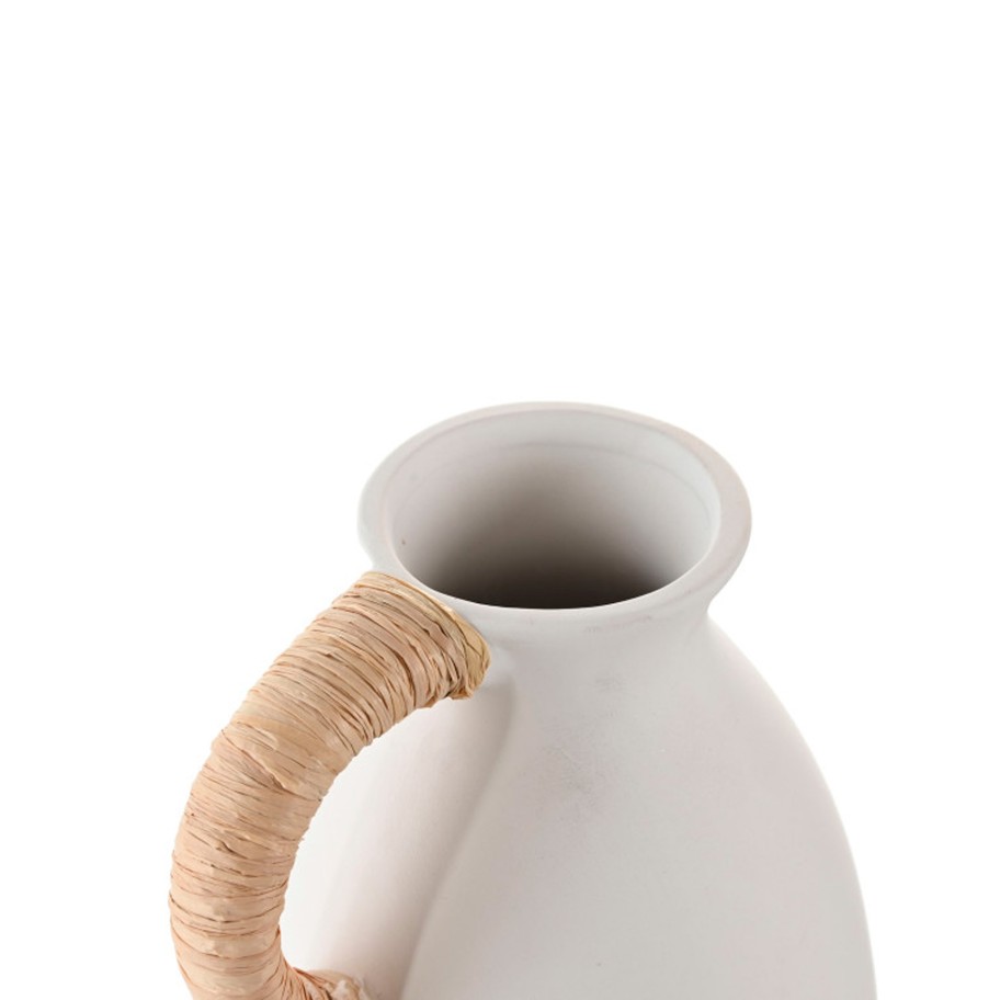 Jarr�o Cer�mica 15x13.5x36 Branco