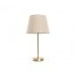 Candeeiro de Mesa Metal/Linho 28x28x49