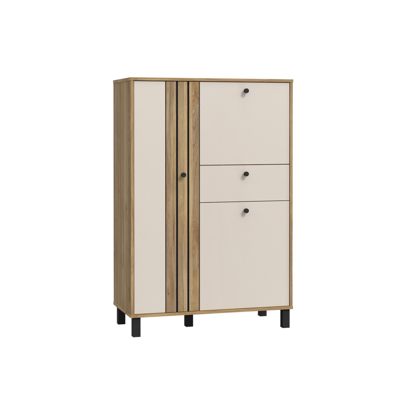 Arm�rio Innsbruck (3 Portas t+ 1 Gaveta)