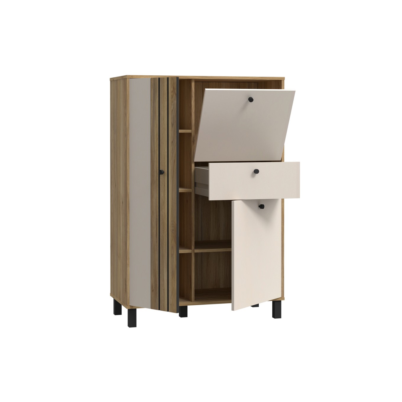 Arm�rio Innsbruck (3 Portas t+ 1 Gaveta)