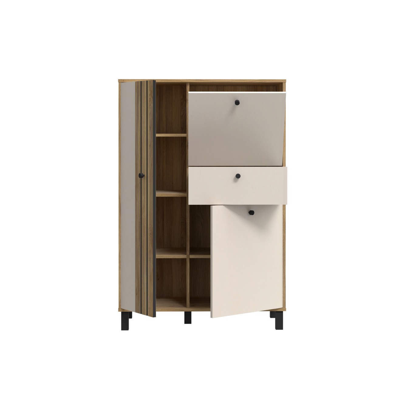 Arm�rio Innsbruck (3 Portas t+ 1 Gaveta)