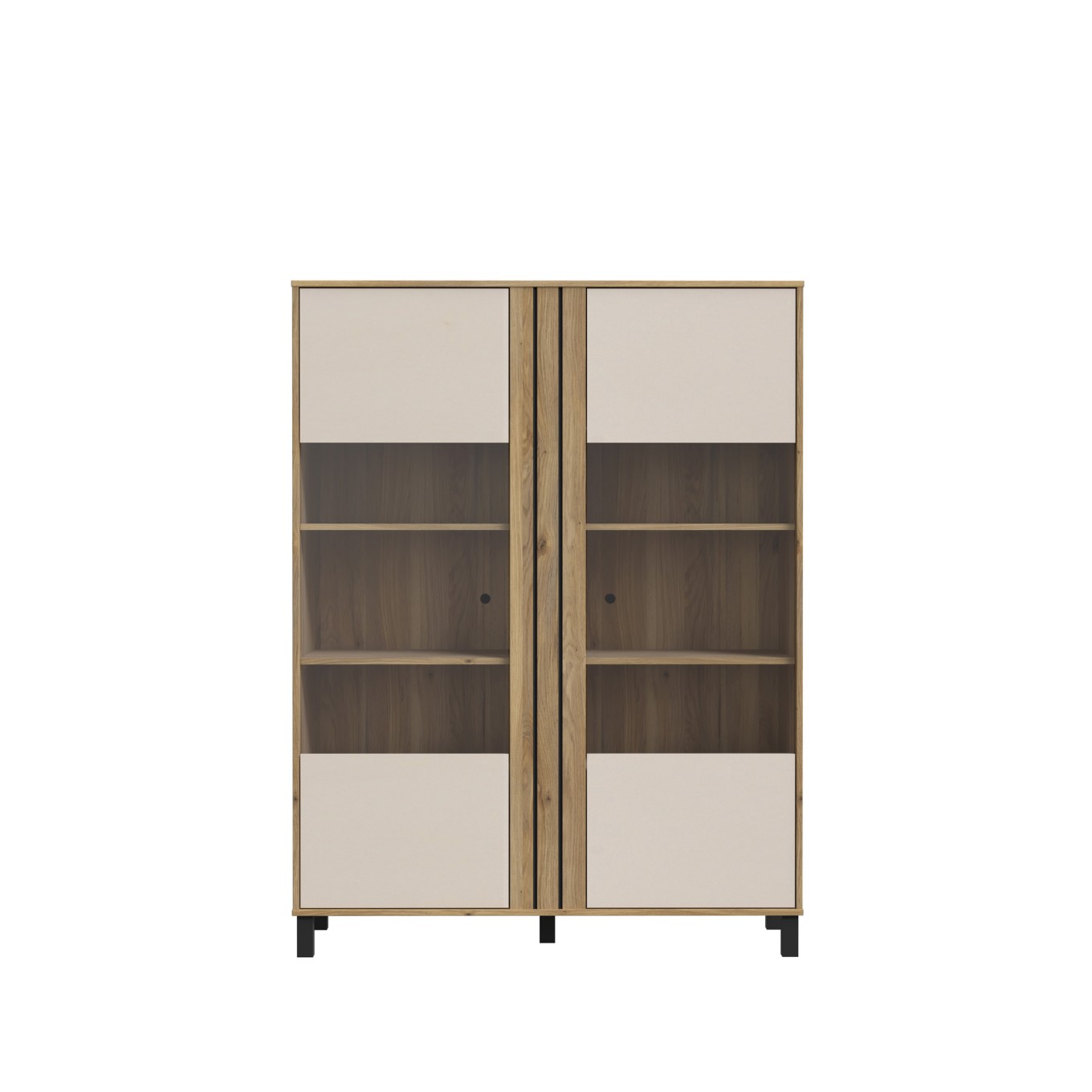 Arm�rio Cristaleira Innsbruck (2 Portas Vidro)