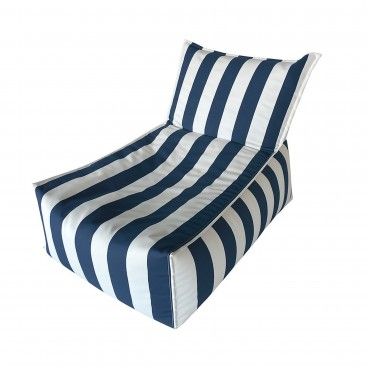 Pouf de Exterior Lounge Riscas
