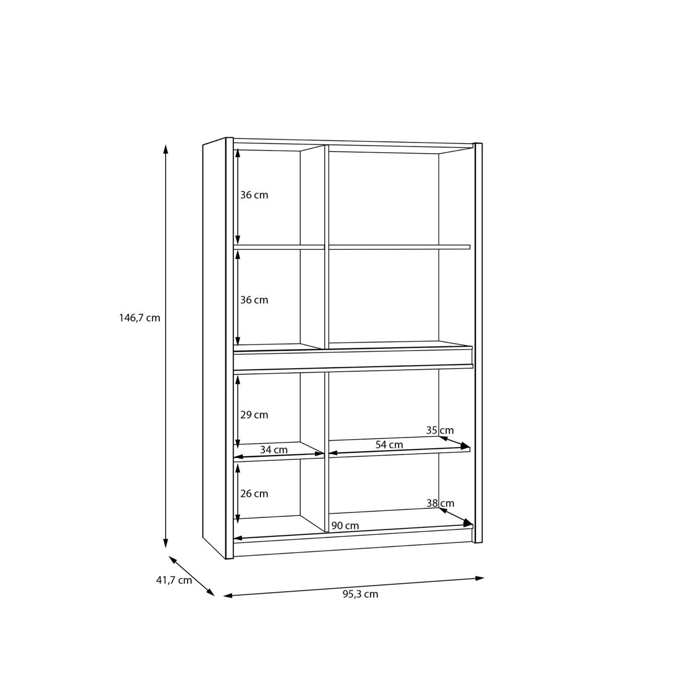 Arm�rio Graz (4 Portas)