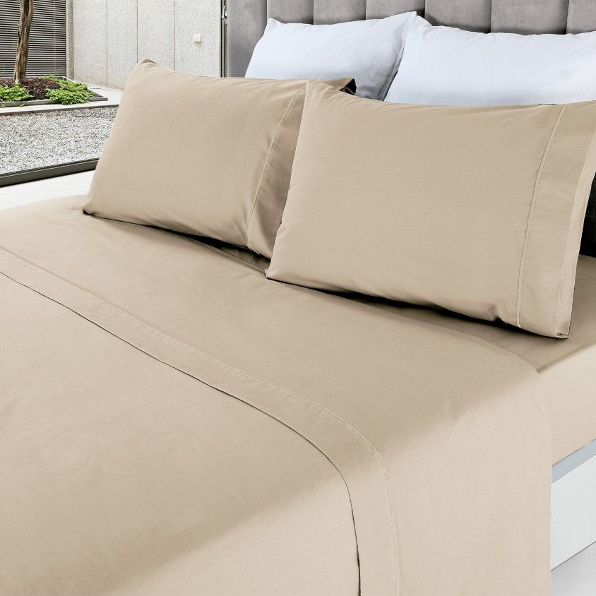 Jogo de Cama Cetim - Cama 100