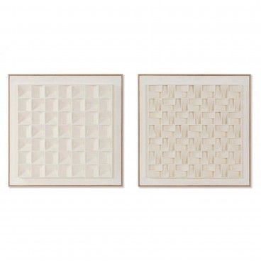 Quadro Geomtrico 3D 60x7x60 Sortido 2 Modelos
