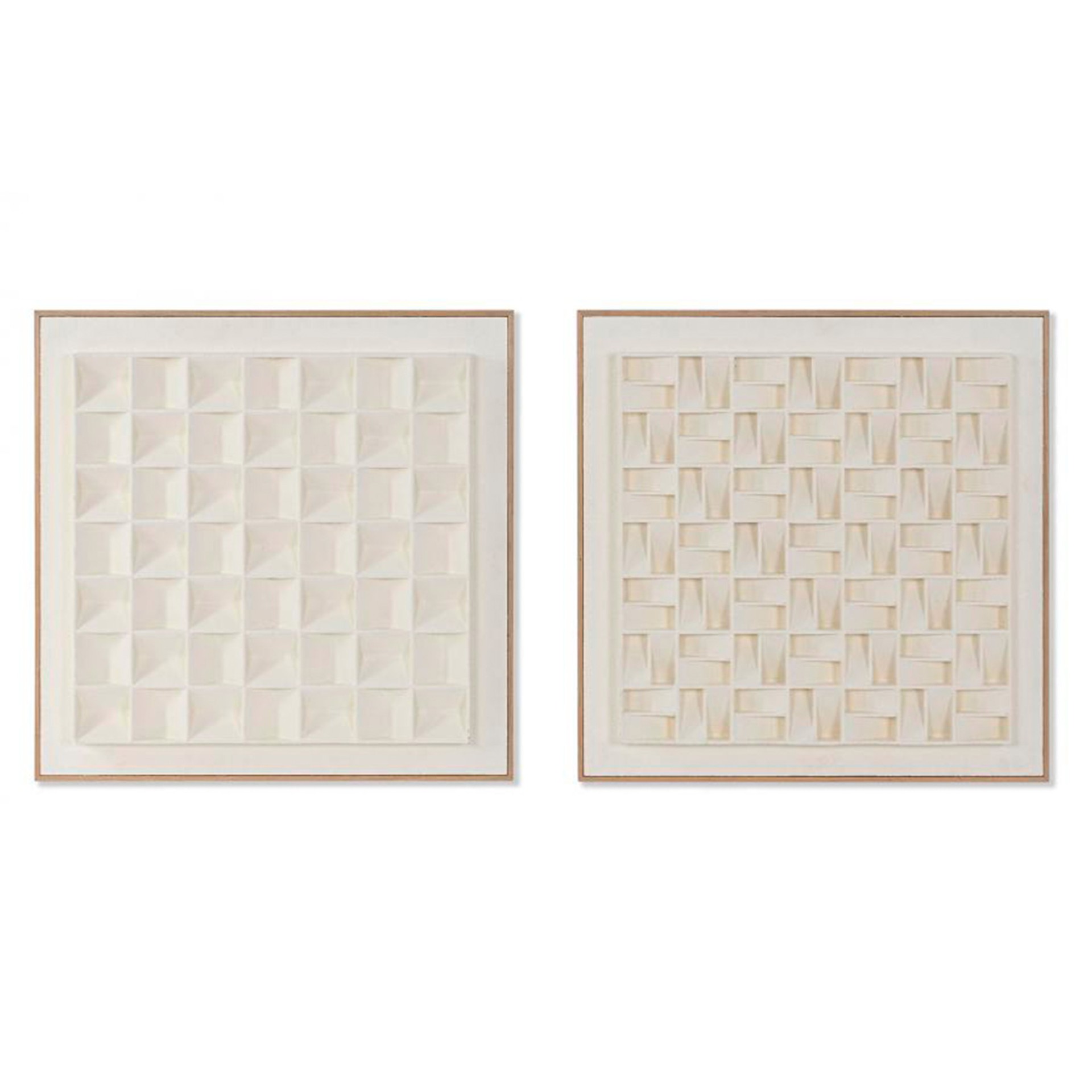 Quadro Geom�trico 3D 60x7x60 Sortido 2 Modelos