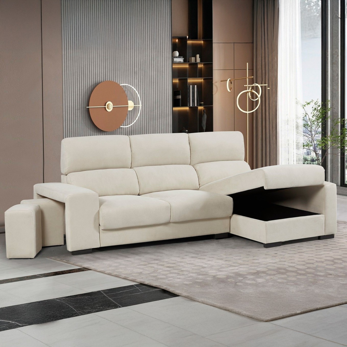 Sof� Chaise Longue Arkansas Direita