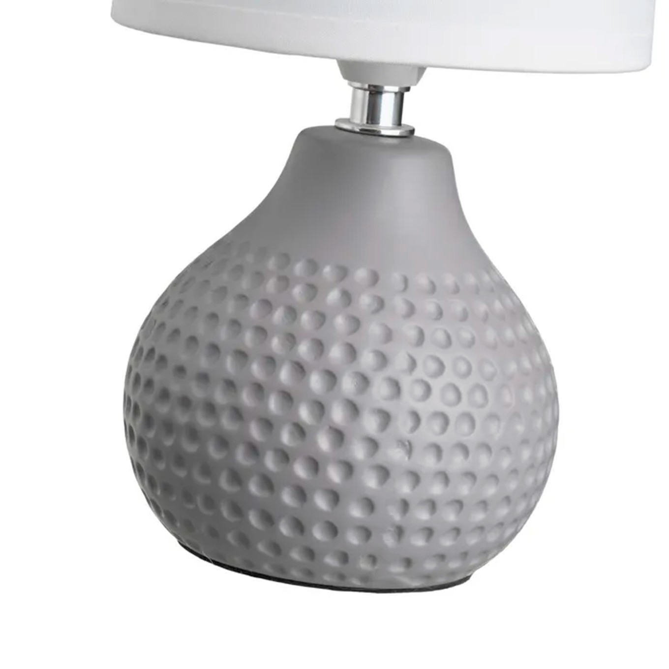 Candeeiro de Mesa em Cer�mica 13x13x25cm Cores Sortidas
