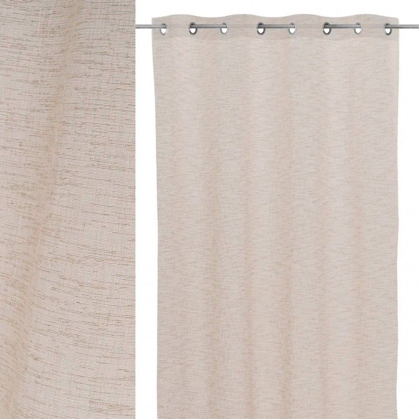 Cortina Faux Linen Tingido Dolci 140x260cm
