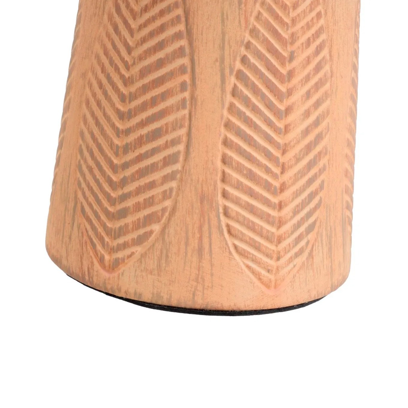 Candeeiro de Mesa em Cer�mica com Abajur 21x21x32cm