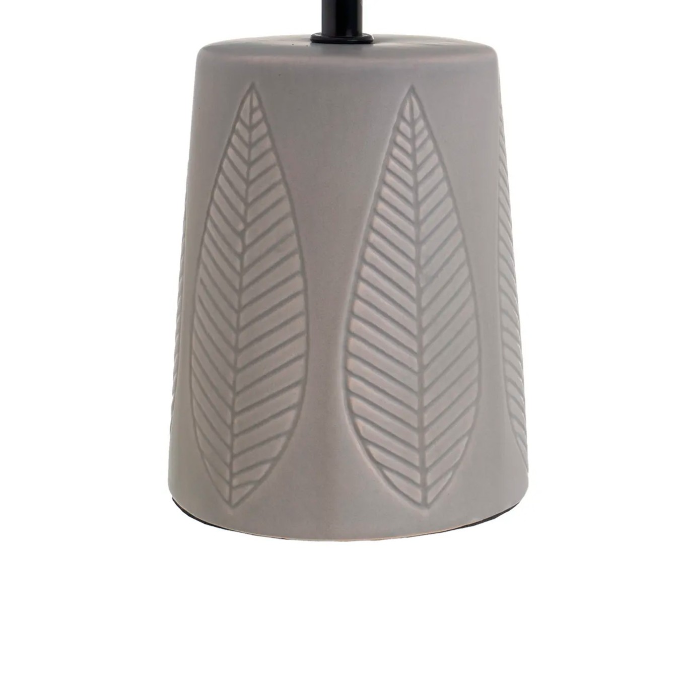 Candeeiro de Mesa em Cer�mica com Abajur 21x21x32cm