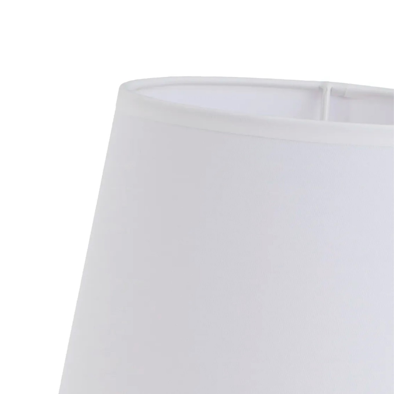 Candeeiro de Mesa em Cer�mica com Abajur 21x21x32cm