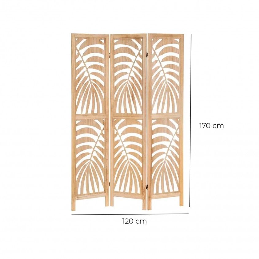 Biombo Mdf/Paulonia 120x2x170cm