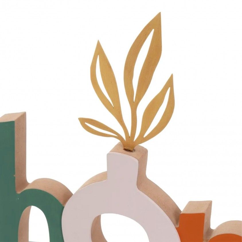 Figura Leaf Deco 36x26x2cm Sortido