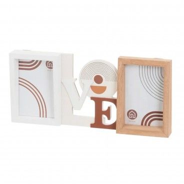 Porta-Retrato Duplo Arch Motif 36x4x17cm