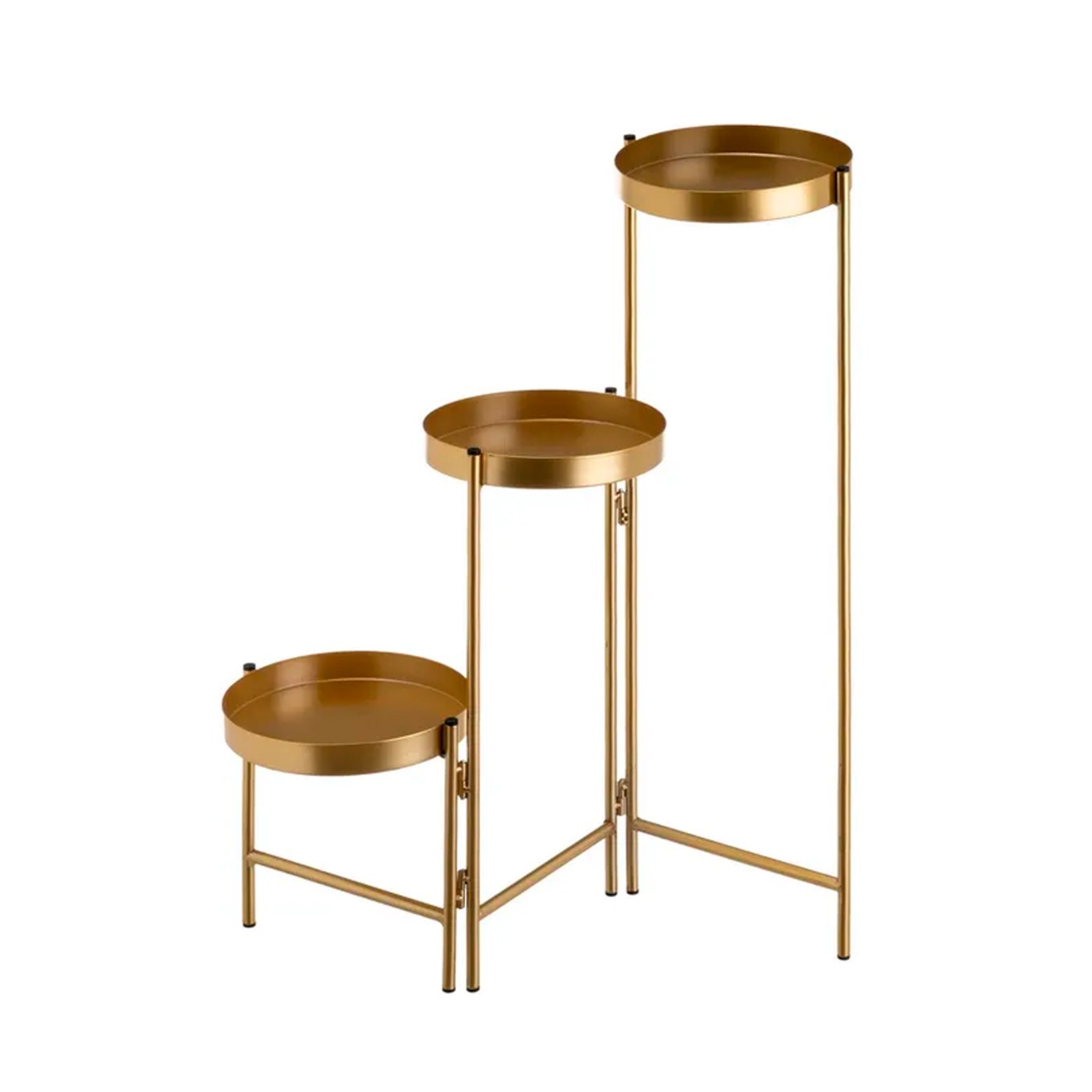 Suporte para Vasos Triplo 60x19x60cm