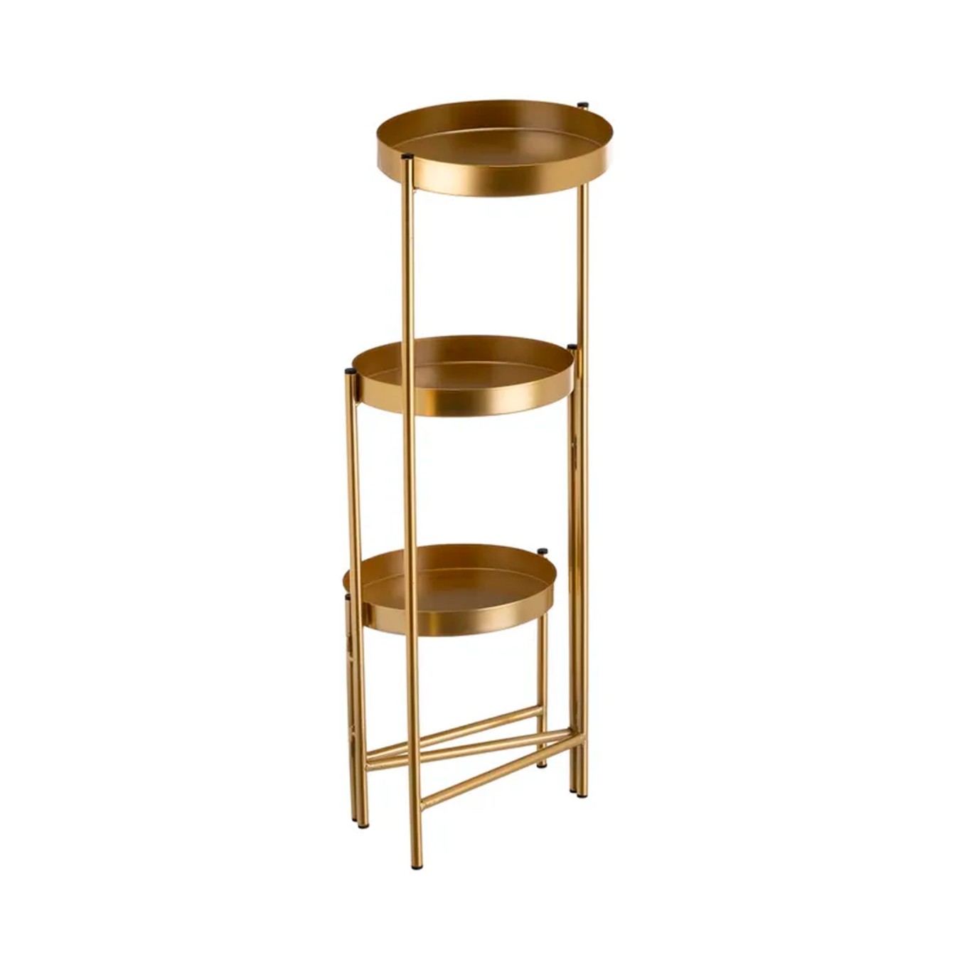 Suporte para Vasos Triplo 60x19x60cm