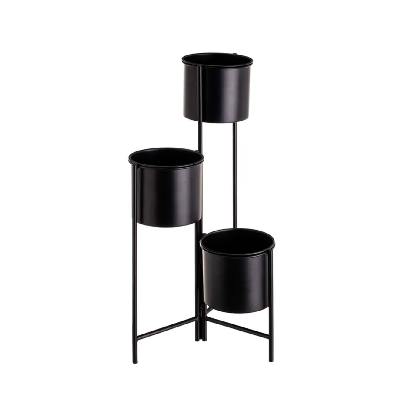 Suporte para Vasos Triplo 38x19x65cm