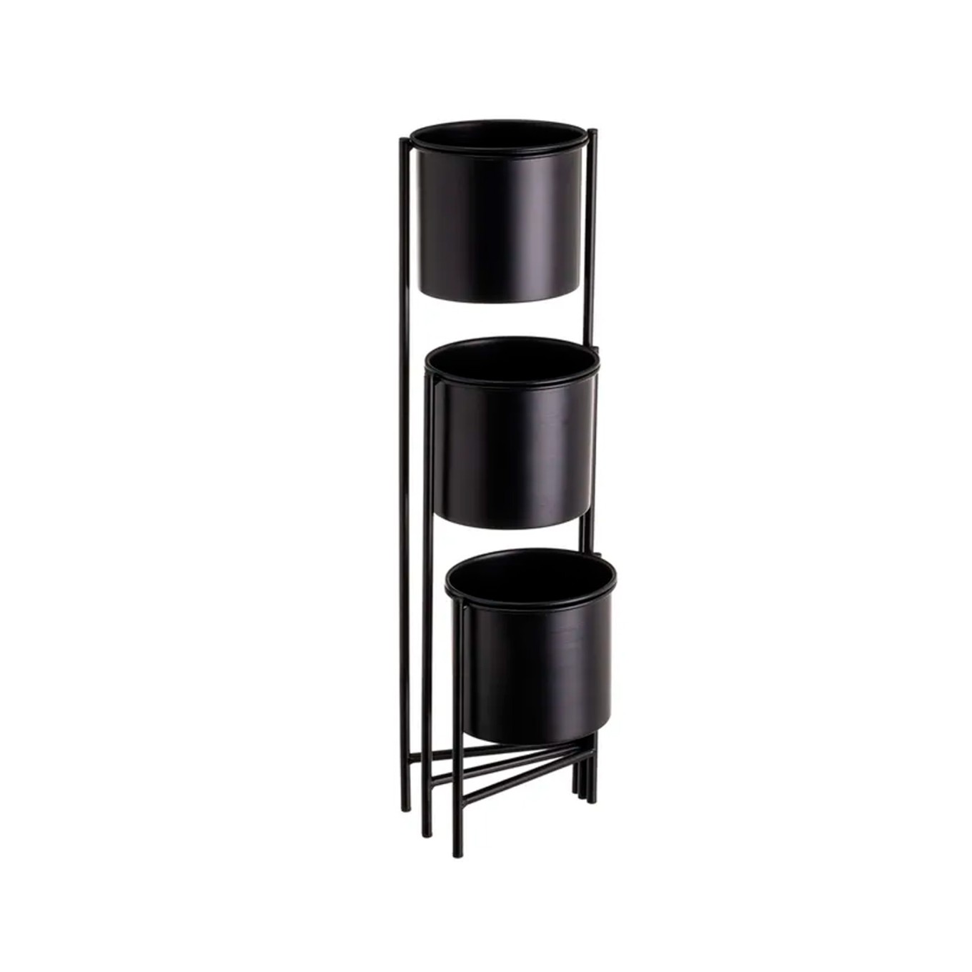 Suporte para Vasos Triplo 38x19x65cm