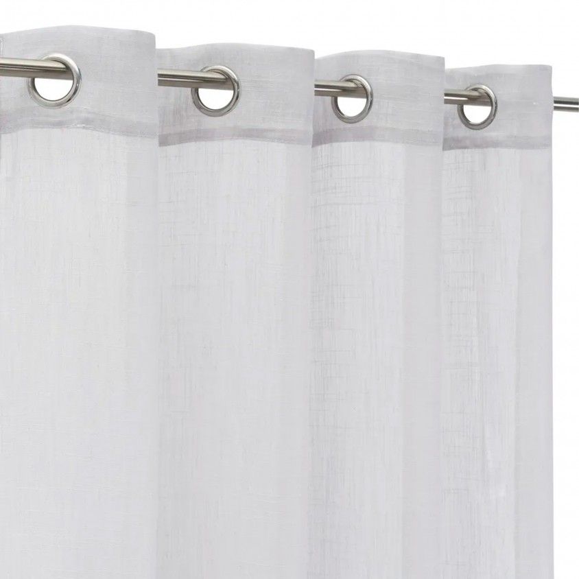 Cortina Faux Linen Tingido Rich 140x260cm