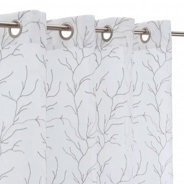 Cortina Dolly Bordado Coral 140x260cm