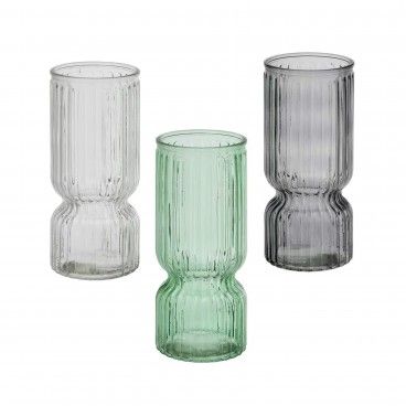Jarra Vidro 10,5x10,5x24,5cm Sortido
