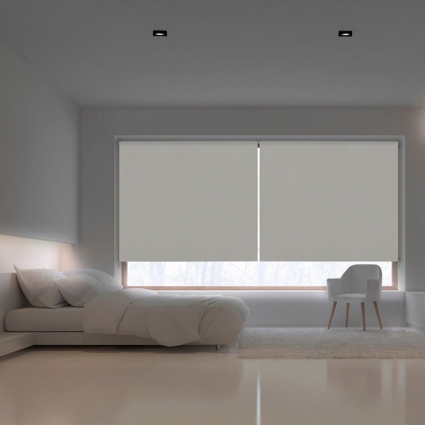 Estore de Rolo Blackout Solpor White