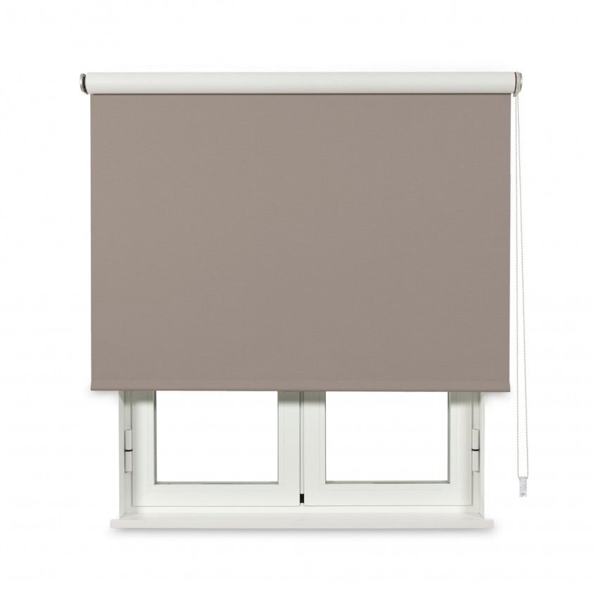 Estore de Rolo Blackout Solpor Marron