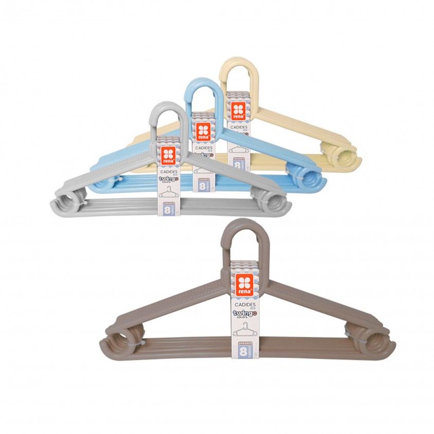 Cabide Twingo Up Pack 8 Sortido