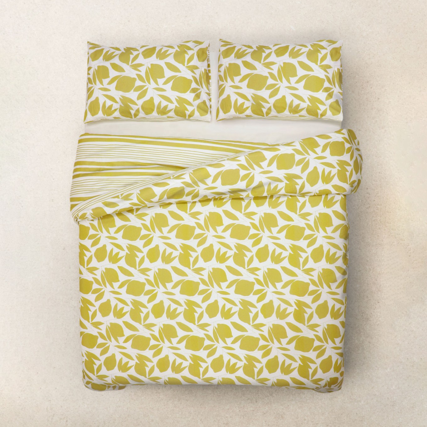 Capa de Edred�o Lemons c/ Fronha - Cama Individual 90/100