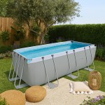 Piscina Tubular Retangular Trend com Filtro 400x99x200