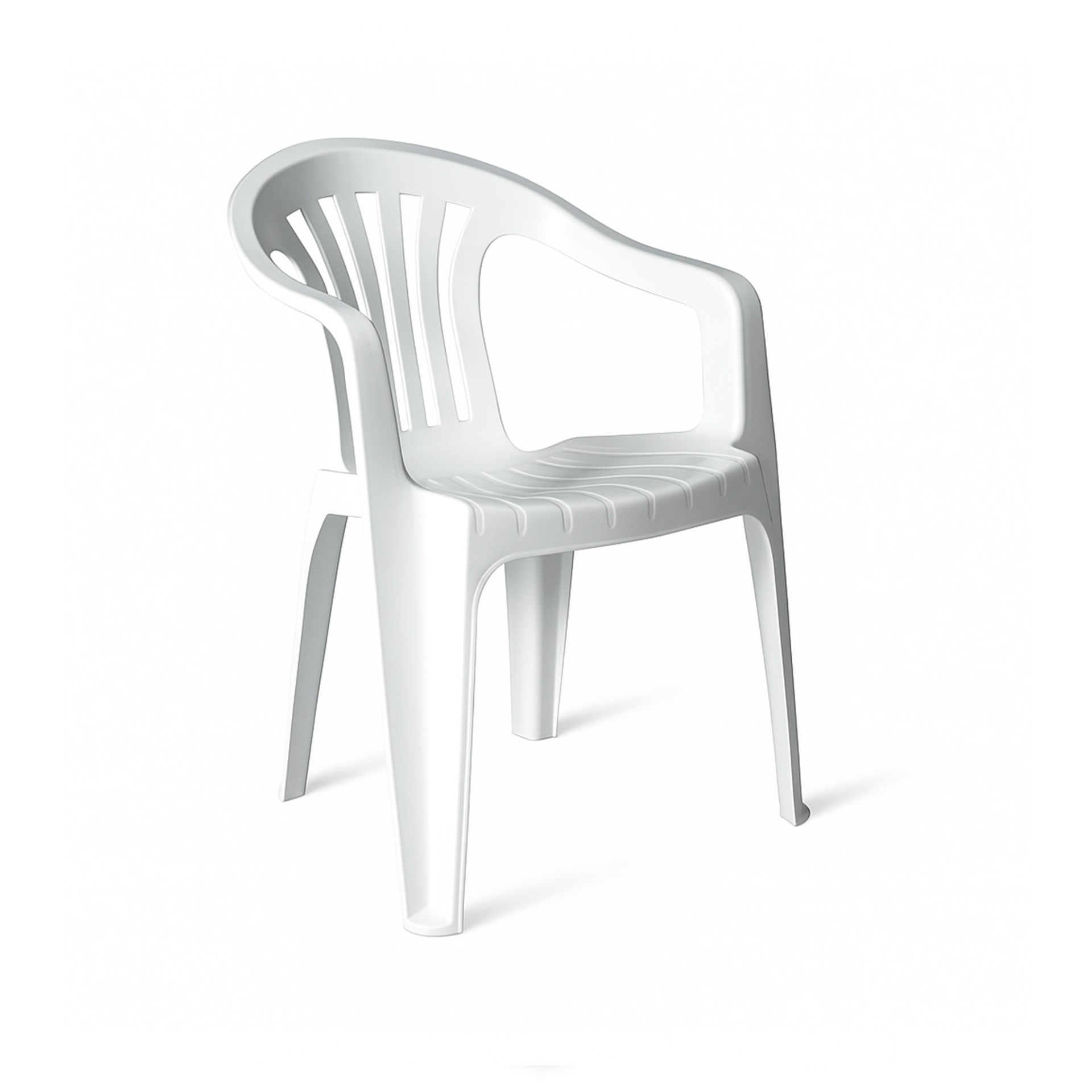 Cadeira Monobloco com Bra�os Streightex