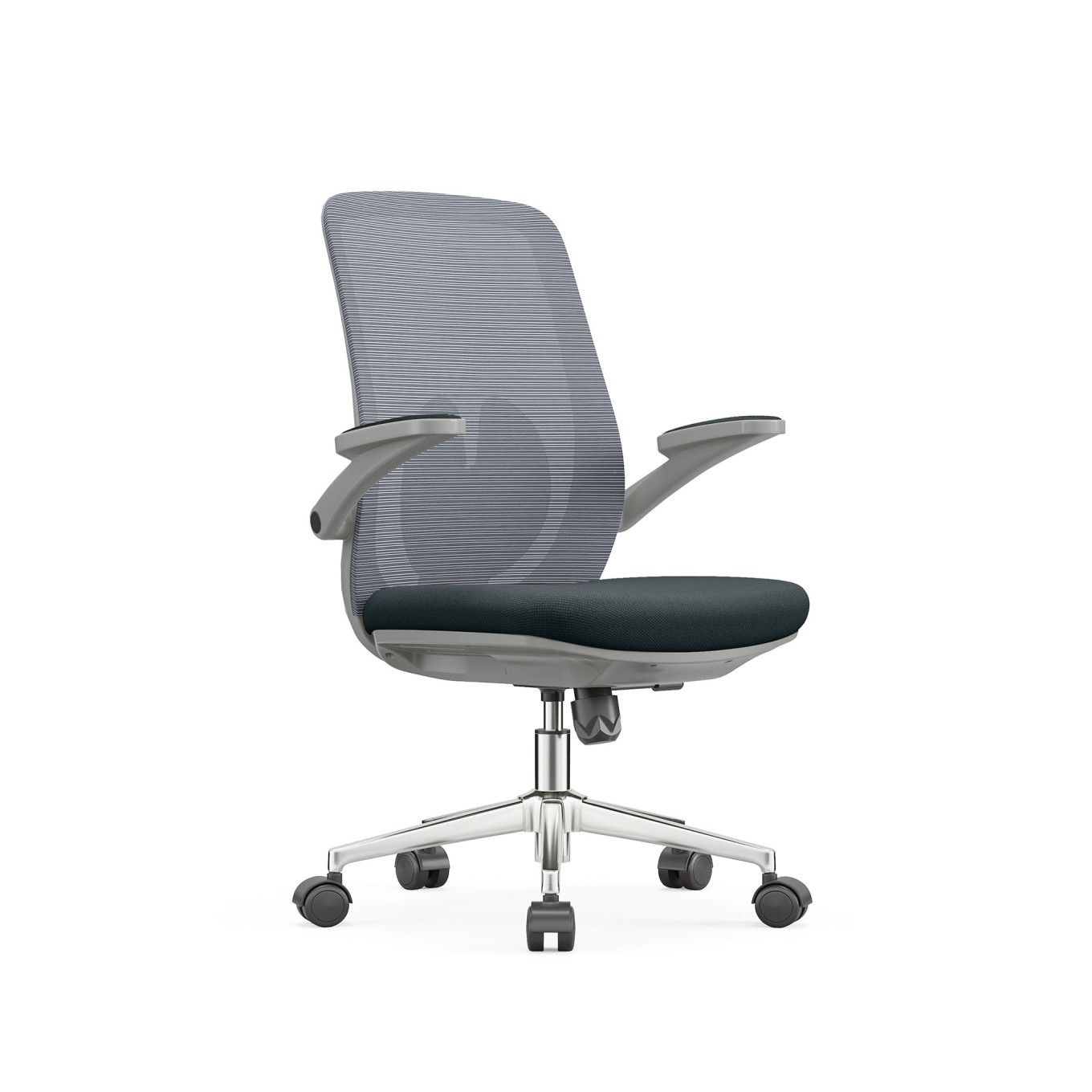 Cadeira de Escrit�rio Odim com Base Cromada